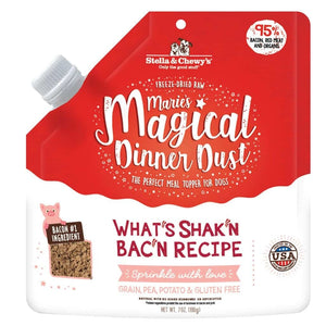 STELLA & CHEWYS Magical Dinner Dust What's Shak'n Bac'n for Dogs 7oz