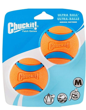 CHUCKIT Ultra Ball Medium 2ct