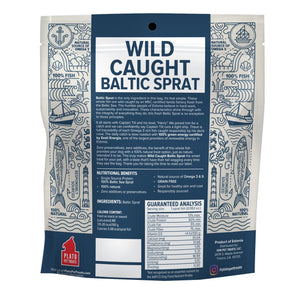 PLATO Baltic Sprat Treats for Dogs & Cats 3oz