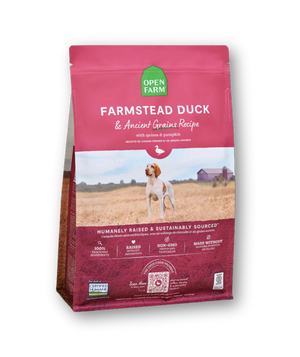 OPEN FARM Farmstead Duck with Ancient Grains Dry Dog Food