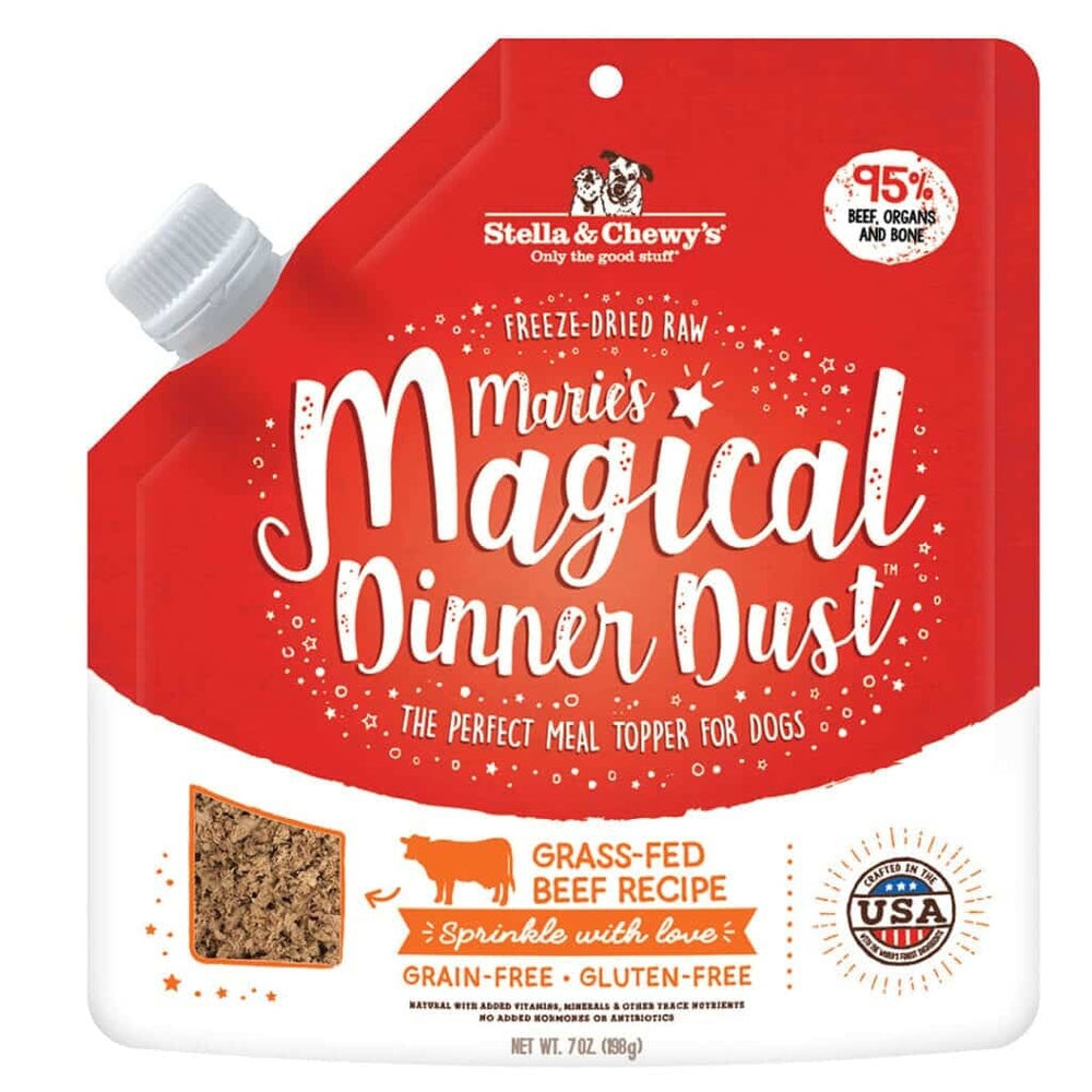STELLA & CHEWY'S Magical Dinner Dust Grass-Fed Beef for Dogs 7oz