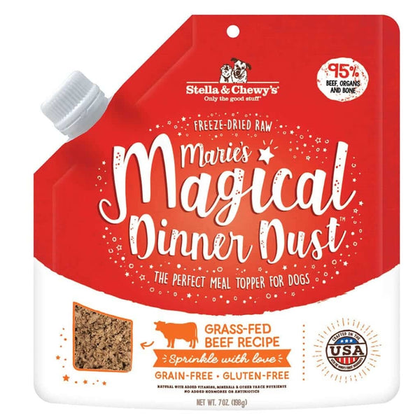 STELLA & CHEWY'S Magical Dinner Dust Grass-Fed Beef for Dogs 7oz