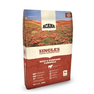 ACANA Singles Beef & Pumpkin Grain-Free Dry Dog Food