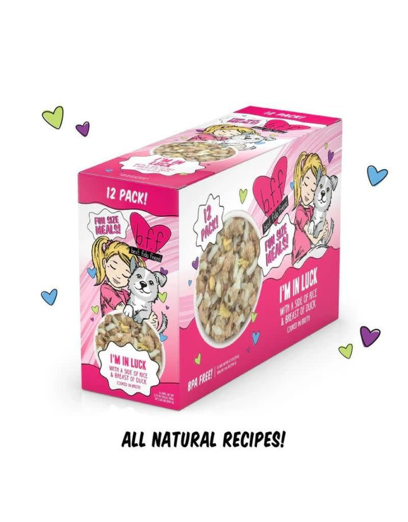 BFF Dog Im In Luck Cups 2.7OZ Case/12