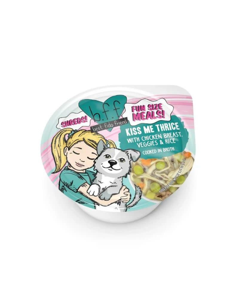 BFF Dog Kiss me Thrice 2.7OZ Case/12