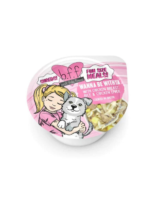BFF Dog Wanne Be Withya Cups 2.7OZ Case/12