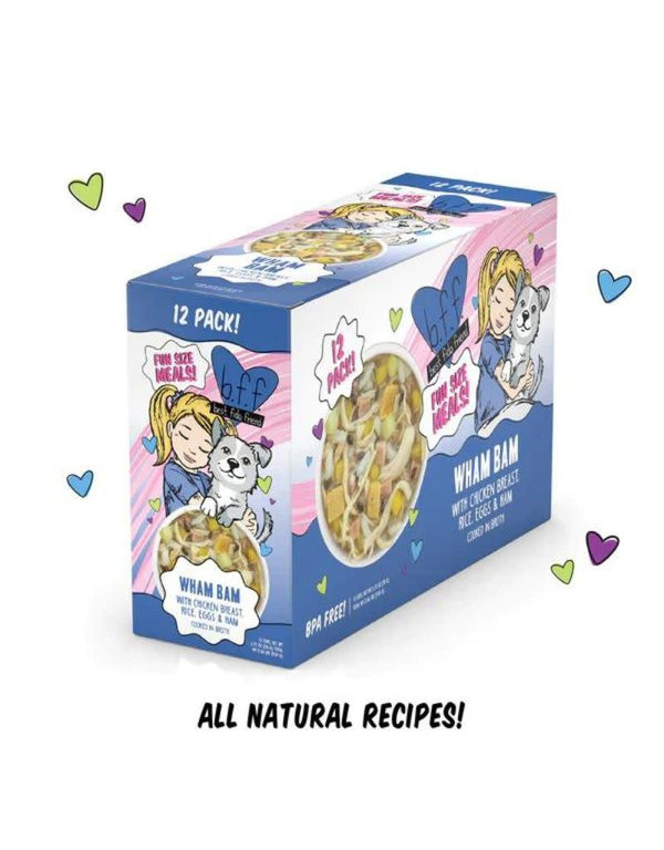 BFF Dog Wham Bam Cups 2.7OZ Case/12
