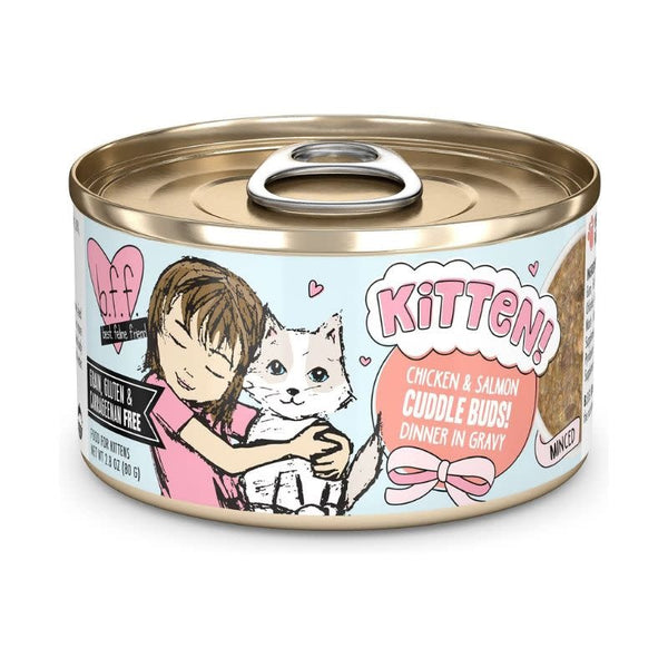BFF Kitten Cuddle Buds Dinner in Gravy 2.8OZ Case/12