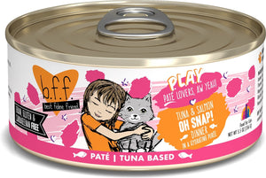 BFF PLAY Oh Snap Tuna Canned Cat Food Case 8/5.5OZ
