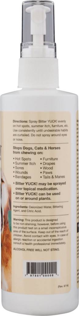 NATURVET Bitter Yuck No-Chew Spray