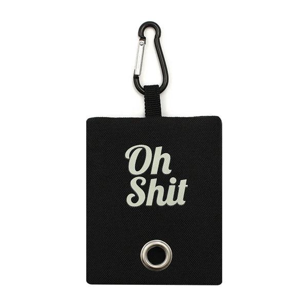 "Oh Shit"  Poo Bag Dispenser