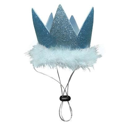 HUXLEY & KENT Pet Party Crown Blue