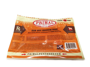 PRIMAL Frozen Raw Beef Marrow Bone Large 1 Pack
