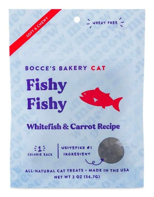 BOCCE'S Cat Treat Fishy Fishy 2oz
