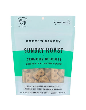 BOCCE'S Crunchy Sunday Roast Dog Treat 5OZ