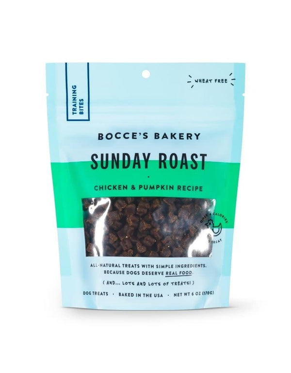 BOCCE'S Dog Training Bites Sunday Roast 6OZ