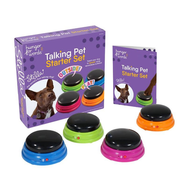 BRIGHTKINS Hunger for Words Talking Pet Starter Set