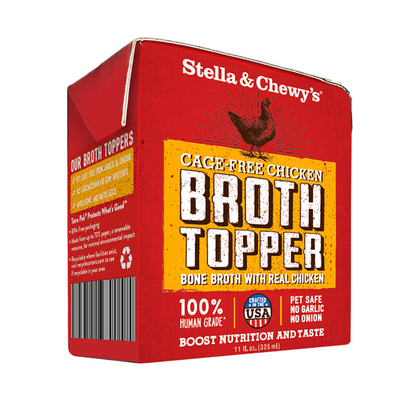 STELLA & CHEWY'S Chicken Broth Topper 11oz CASE/12