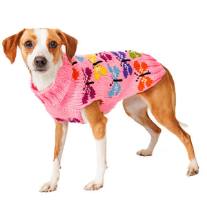 CHILLY DOG Dog Sweater Butterfly
