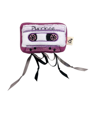 CROCHET KITTY Catnip Cassette Tape Cat Toy