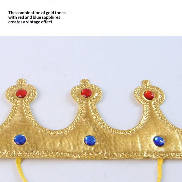 King Robe & Crown Dog Costume