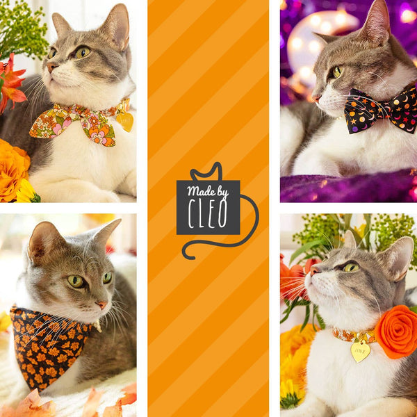 MADE BY CELO Roasted Pumpkin Burnt Orange Velvet Collar