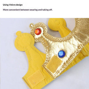 King Robe & Crown Dog Costume