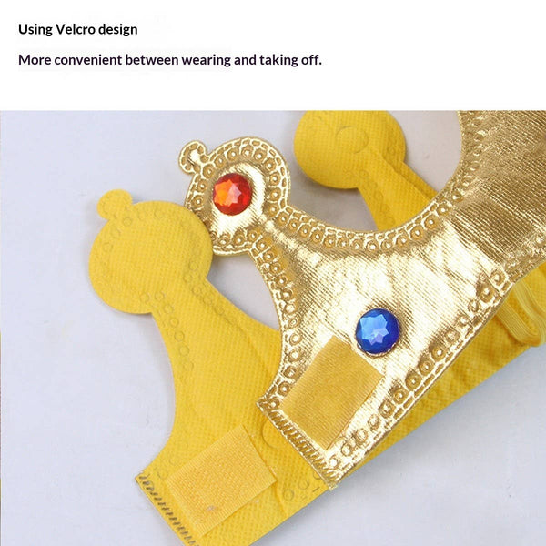 King Robe & Crown Dog Costume