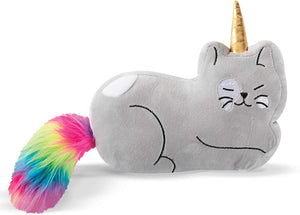 FRINGE Calico Caticorn Plush Dog Toy