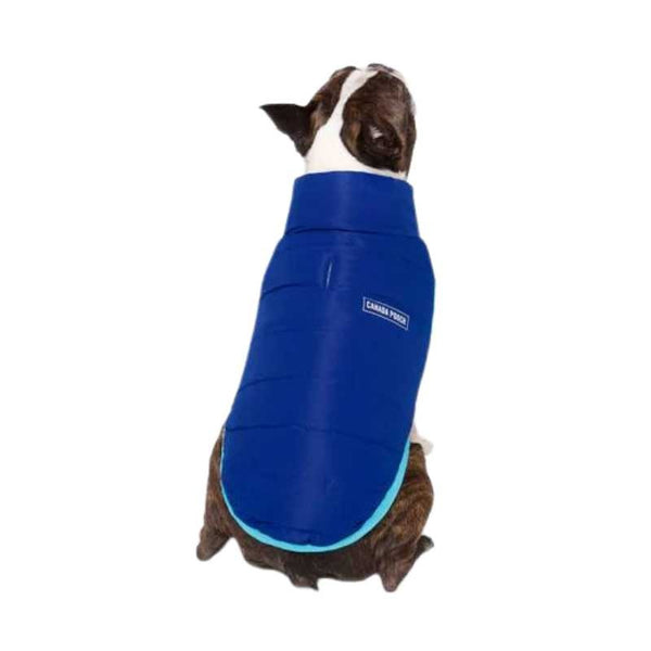 CANADA POOCH Reversible Puffer Vest Blue/Teal