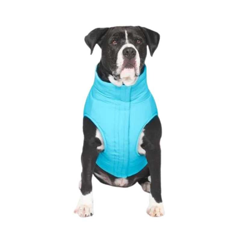 CANADA POOCH Reversible Puffer Vest Blue/Teal