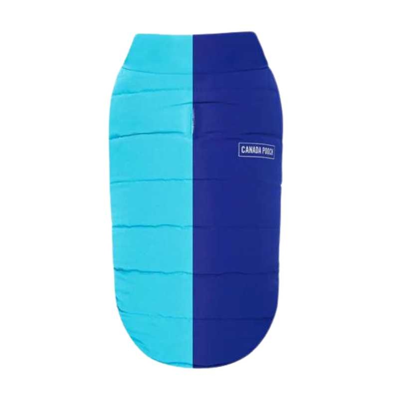 CANADA POOCH Reversible Puffer Vest Blue/Teal