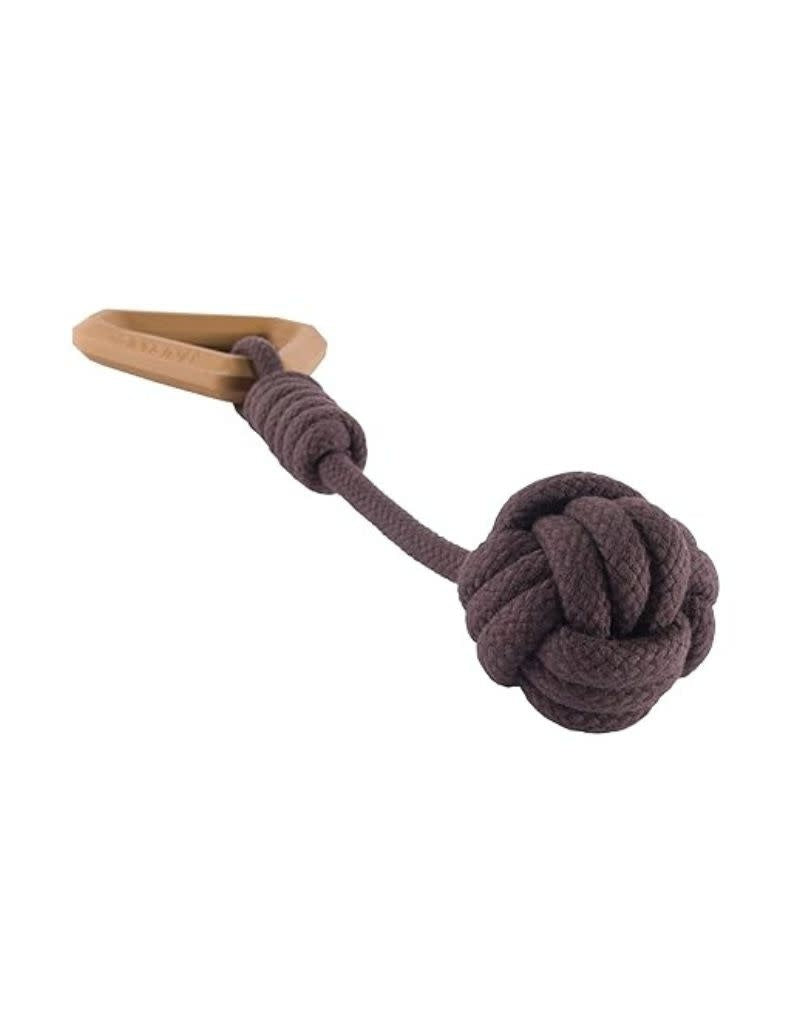 CARHARTT Rubber Handle Monkey Fist Dog Pull Toy
