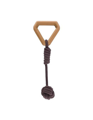 CARHARTT Rubber Handle Monkey Fist Dog Pull Toy