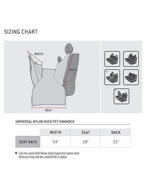 CARHARTT Universal Nylon Duck Pet Hammock