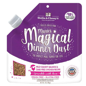 STELLA & CHEWY'S Magical Dinner Dust Salmon & Chicken for Cats 7oz