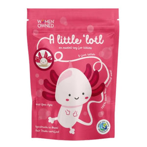 CAT IN THE BOX Wool Axolotl  Cat Toy with 5-Foot Tether