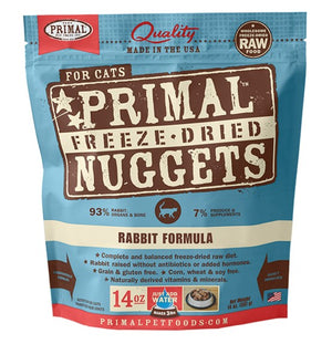 PRIMAL Rabbit Freezedried Feline Food