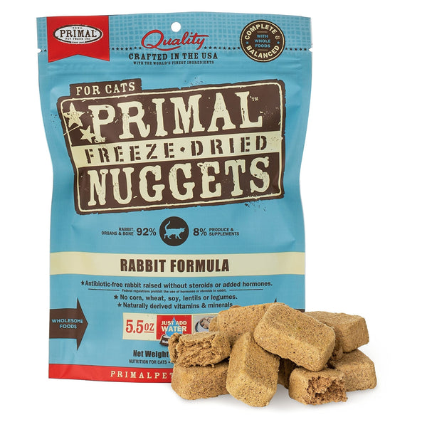 PRIMAL Rabbit Freezedried Feline Food