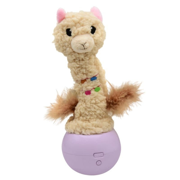 CATSTAGES Electric Dancing Llama Cat Toy