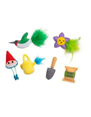 CATSTAGES Garden Furends Cat Toys 6 Pack