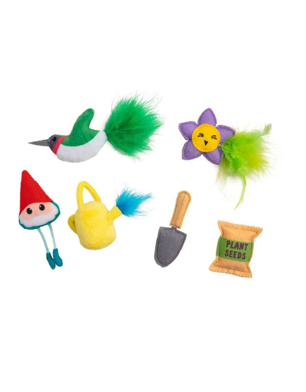 CATSTAGES Garden Furends Cat Toys 6 Pack