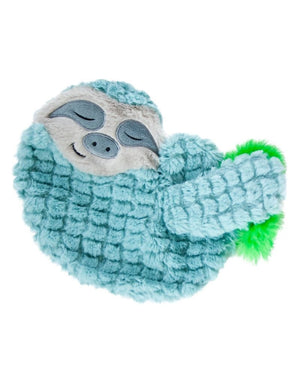 CATSTAGES  Purr Pillow Snoozin Sloth Plush Cat Toy Green