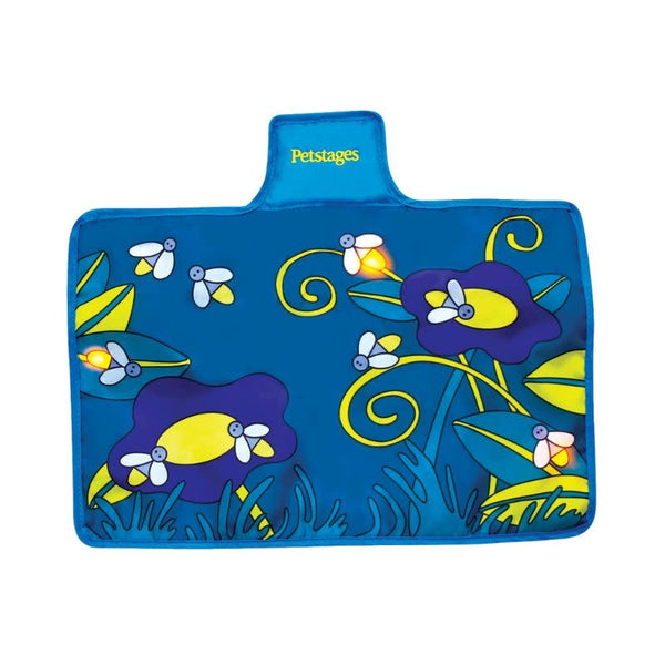 CATSTAGES Swat & Play Quiet Mat Cat Toy Flashing Firefly