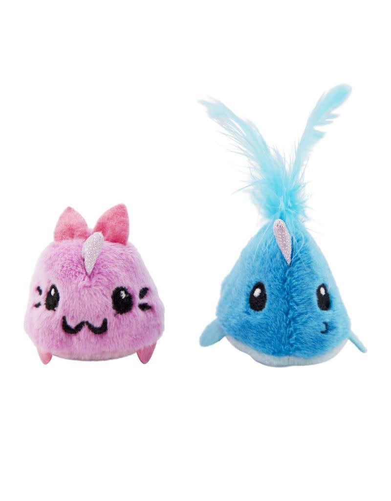 CATSTAGES Unicorn Cat & Narwhal Crinkle Catnip Cat Toy