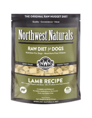 NORTHWEST NATURALS Frozen Raw Lamb Dog Food