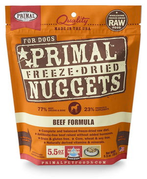 PRIMAL Beef Freezedried Dog Food