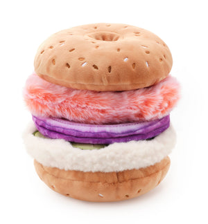 FOGGY DOG Bagel and Lox Interactive Snuffle Dog Toy