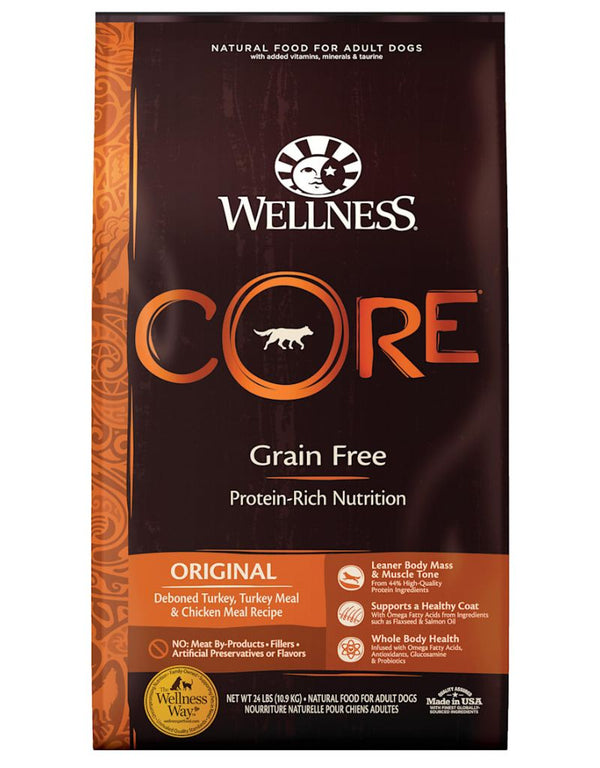 WELLNESS Core Grain-Free Dry Dog Food Original