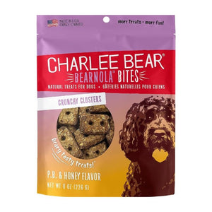 CHARLEE BEAR Dog Bearnola Peanut Butter Honey 8OZ